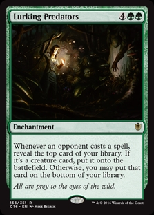 Lurking Predators Commander 2016